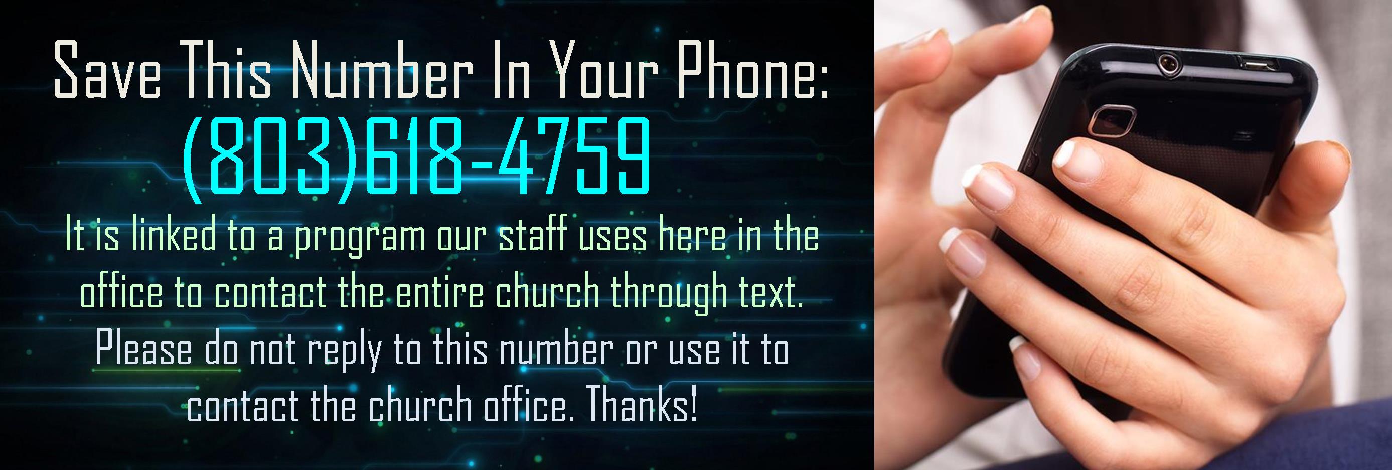 Contact us dutch fork church